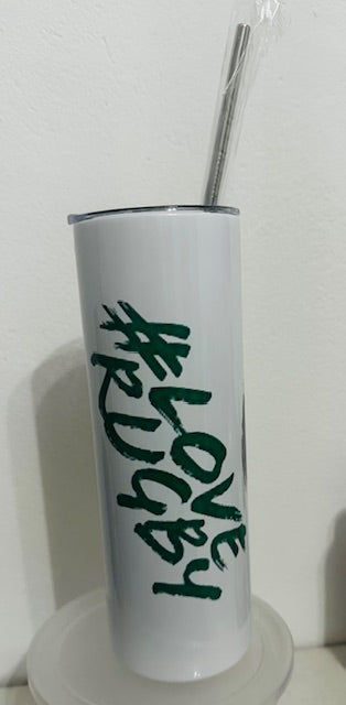Springbok Rugby Skinny Stainless Steel Tumblers