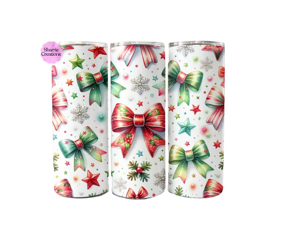 Christmas Skinny Tumbler