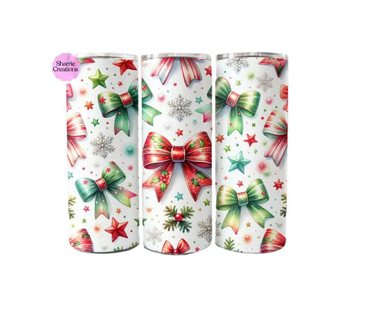 Christmas Skinny Tumbler