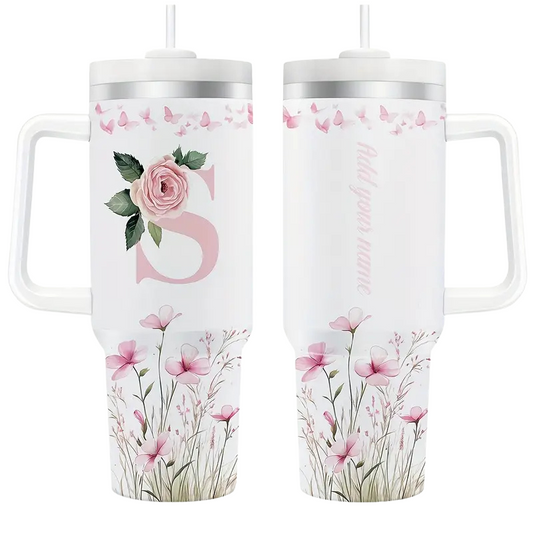 1200ml Stainless Steel Cups with Vinyl Designs