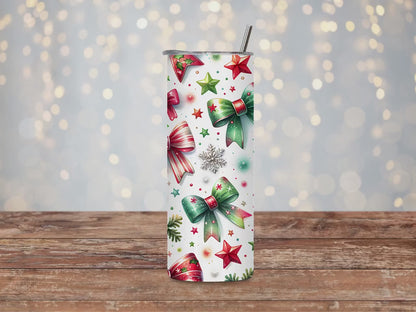 Christmas Skinny Tumbler